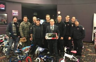 Delta and Oakville Fire Fighters Team up