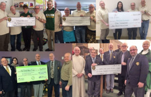 Holy Trinity Men’s Club donates $10,000 to local charities